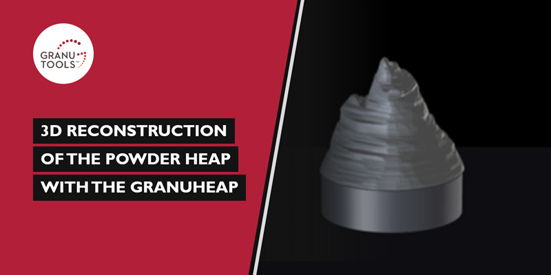 3D Reconstruction of the Powder Heap with the GranuHeap