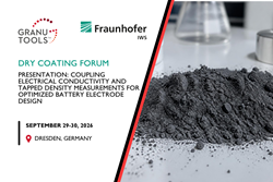 Granutools at the Dry Coating Forum 2026